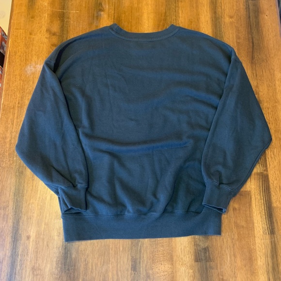 Mighty Fine sweatshirt X-Small Dancing Skeletons Black Oversized Halloween - Picture 6 of 7